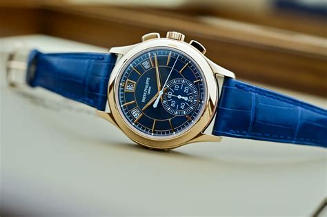 patek philippe geneve blue|Patek Philippe blue face price.